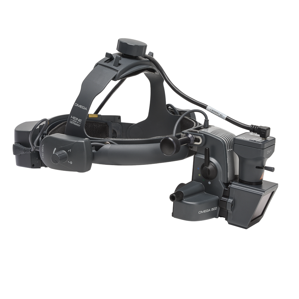 Heine - OMEGA 500 LED met DV1 digitale videocamera - in koffer